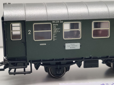 Märklin H0 AC 42756-03 Umbauwagen Gepäckabteil 2. Kl BPw3yg / NEM / DB