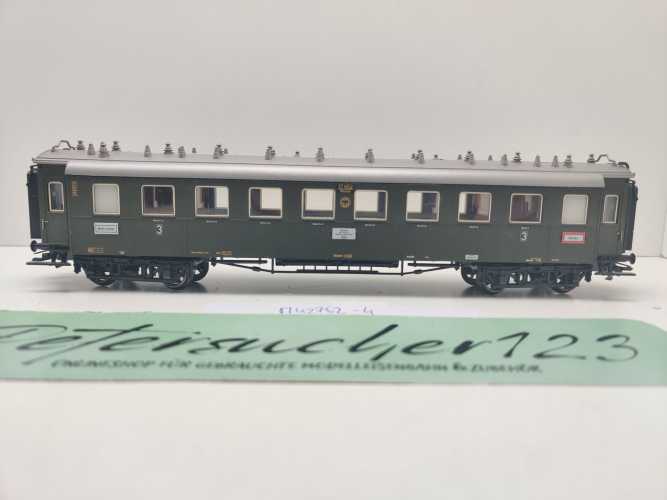 Märklin H0 AC 42762-4 Sitzwagen 3.Kl C4ü aus Set / NEM / DRG
