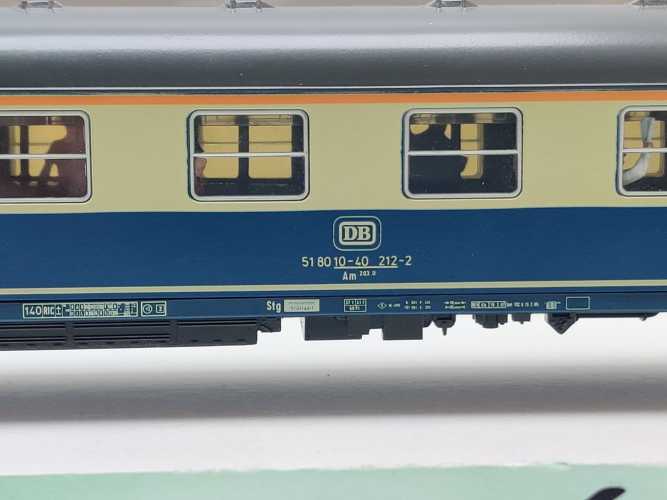 Märklin H0 AC 4291 D-Zug Abteilwagen 1.Kl Am203 / NEM / DB / OVP