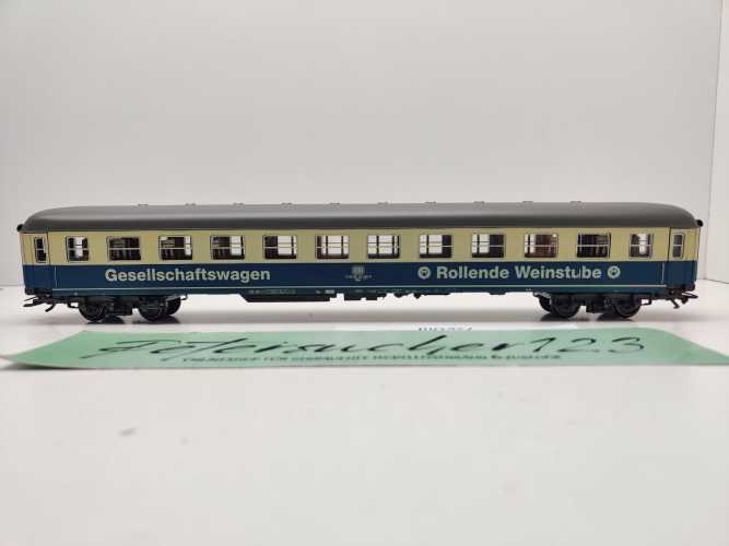 Märklin H0 AC 42921 Gesellschaftswagen "Rollende Weinstraße" WGm840 / NEM / DB