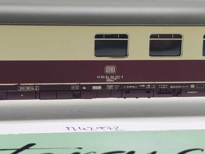 Märklin H0 AC 42972 Schnellzuzg Barwagen 1.Kl ARDmz106 / NEM / DB