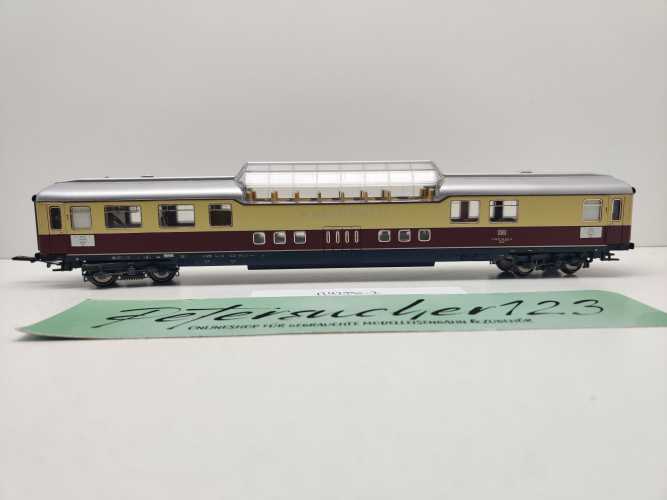 Märklin H0 AC 42990-2 Aussichtswagen "Rheingold" 1.Kl ADüm / Licht / NEM / DB
