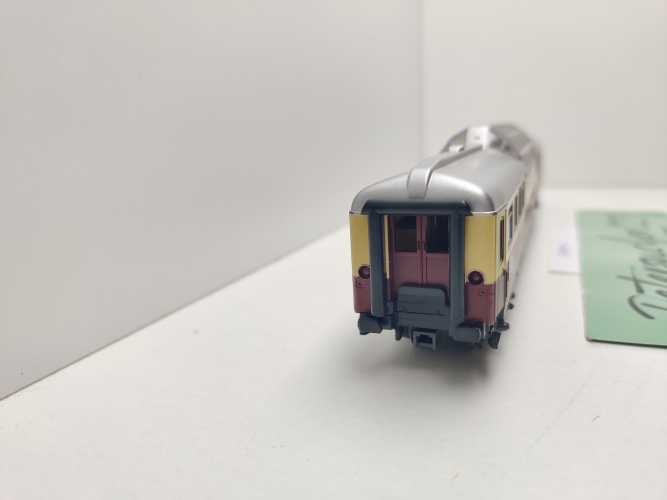 Märklin H0 AC 42990-2 Aussichtswagen "Rheingold" 1.Kl ADüm / Licht / NEM / DB