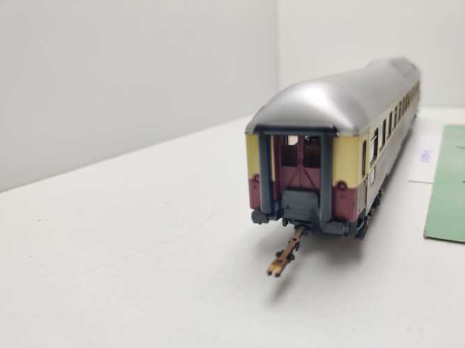 Märklin H0 AC 42990-03 TEE Speisewagen "Rheingold" WRmh131 / Licht / NEM / DB