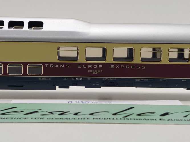 Märklin H0 AC 42990-03 TEE Speisewagen "Rheingold" WRmh131 / Licht / NEM / DB