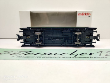 Märklin H0 AC 4301 Plattformwagen / 2.Kl / LB / NEM / DB / OVP weiß