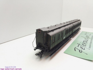 Märklin H0 AC 4309 Abteilwagen-Paar 3.Kl / C3 + CPw3 / DRG