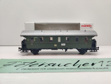 Märklin H0 AC 43133-03 1x Wagen aus Wagen-Set "Donnerbüchse" / NEM / DB / OVP weiß