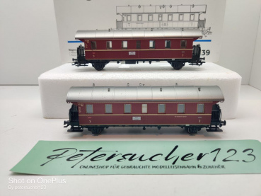 Märklin H0 AC 43139 Wagen-Set "Donnerbüchsen" / Ci, Ccitr / NEM / DB / OVP weiß