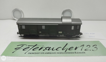 Märklin H0 AC 114 837 Gepäckwagen mit Rücklicht / Grün / DB / Schiebetüren