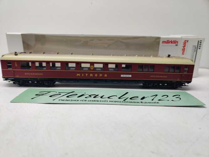 Märklin H0 AC 43241 Mitropa-Speisewagen (Bauart WR4ü) als Schürzenwagen  / NEM / OVP