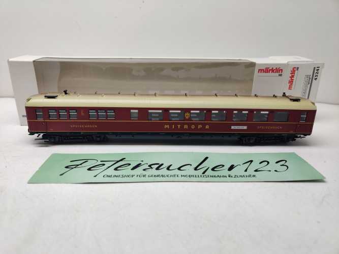Märklin H0 AC 43241 Mitropa-Speisewagen (Bauart WR4ü) als Schürzenwagen  / NEM / OVP