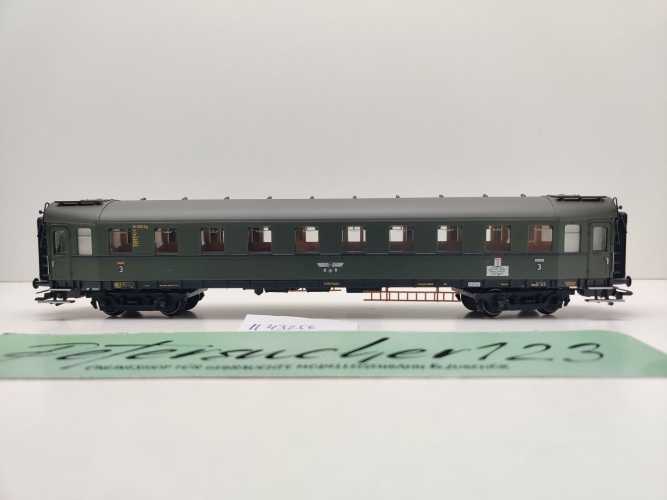 Märklin H0 AC 43256-01 Hecht-Abteilwagen 3.Kl C4ü-23 "aus Insider-Set" / NEM / DRG