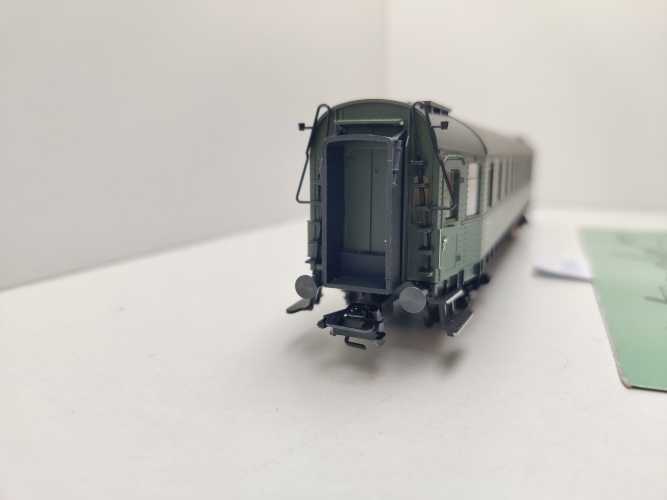 Märklin H0 AC 43256-01 Hecht-Abteilwagen 3.Kl C4ü-23 "aus Insider-Set" / NEM / DRG