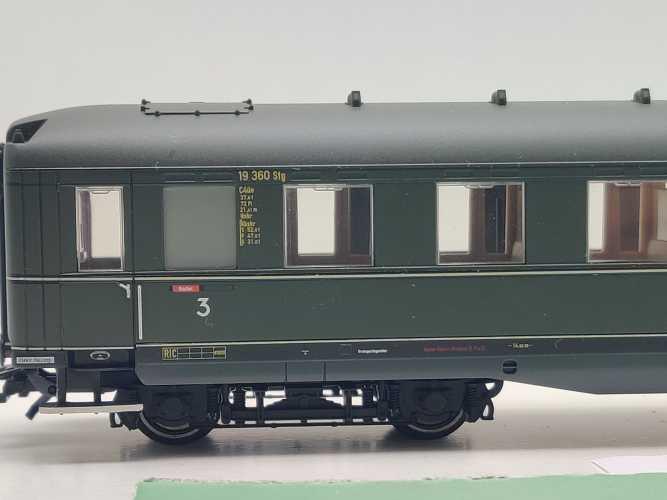 Märklin H0 AC 43256-04 Schnellzugwagen 3.Kl C4üe aus Set / NEM / DRG