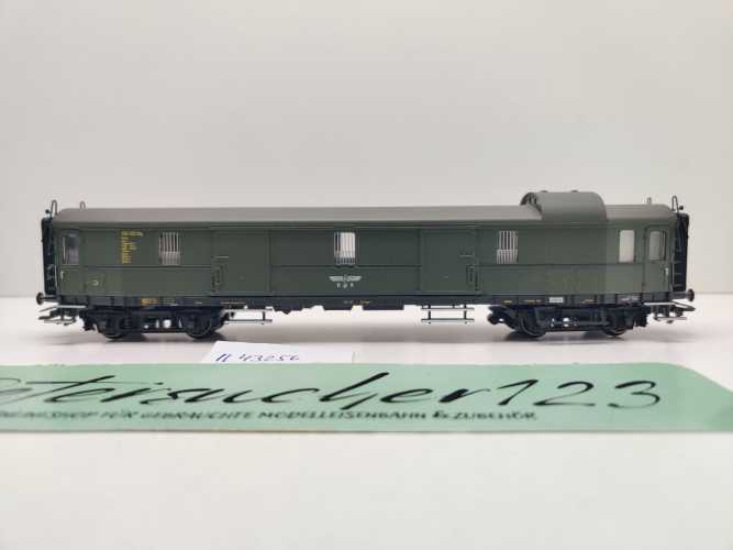 Märklin H0 AC 43256-05 Hecht-Gepäckwagen Pw4ü-23 "aus Insider-Set" / NEM / DRG