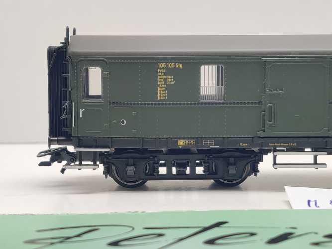 Märklin H0 AC 43256-05 Hecht-Gepäckwagen Pw4ü-23 "aus Insider-Set" / NEM / DRG
