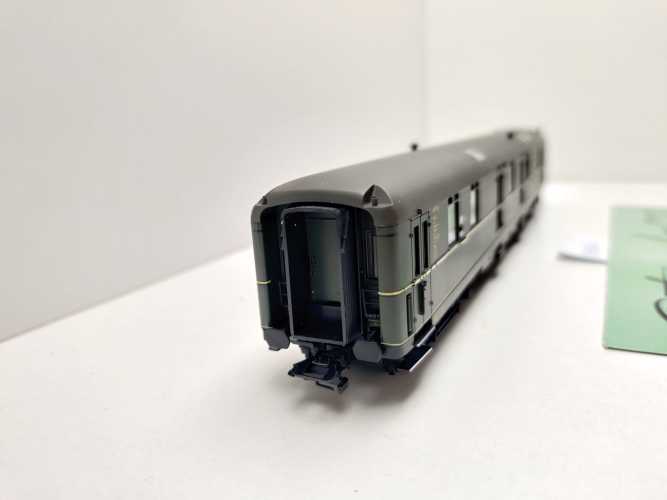 Märklin H0 AC 43256-06 Bahnpostwagen Post4ü-a "aus Insider-Set" Schleifer NEM DRG