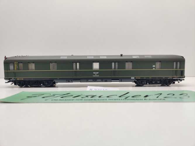 Märklin H0 AC 43256-06 Bahnpostwagen Post4ü-a "aus Insider-Set" Schleifer NEM DRG