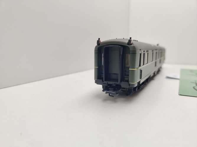 Märklin H0 AC 43256-06 Bahnpostwagen Post4ü-a "aus Insider-Set" Schleifer NEM DRG