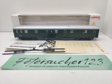 Märklin H0 AC 43267 Schürzen-Postwagen Exportmodell  F4h / NEM / ÖBB / OVP weiß
