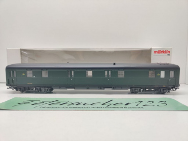 Märklin H0 AC 43268 Schürzen-Postwagen PR / NEM / SNCB NMBS / OVP weiß