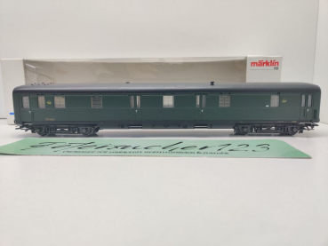 Märklin H0 AC 43268 Schürzen-Postwagen PR / NEM / SNCB NMBS / OVP weiß