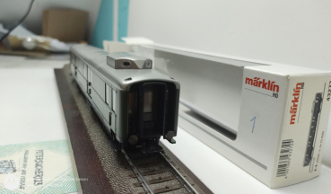 Märklin H0 AC 43272  Personenwagen Schürzenwagen Gepäckwagen / DB / Ep.III / OVP