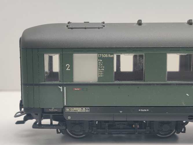 Märklin H0 AC 43279-1 Schnellzugwagen 2.Kl Büe aus Set / Licht / NEM / DB