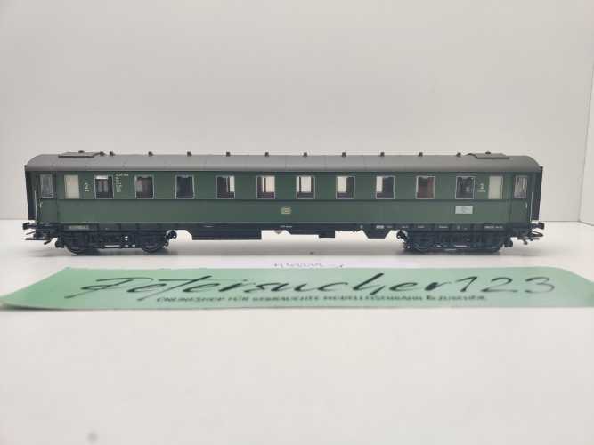 Märklin H0 AC 43279-4 Schürzenwagen 2.Kl Büe aus Set / Licht / NEM / DB