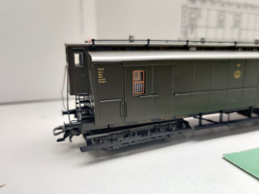 Märklin H0 AC 4329 Wagen-Set "Reichspost" & Fahrzeug / NEM / DRG / OVP weiß
