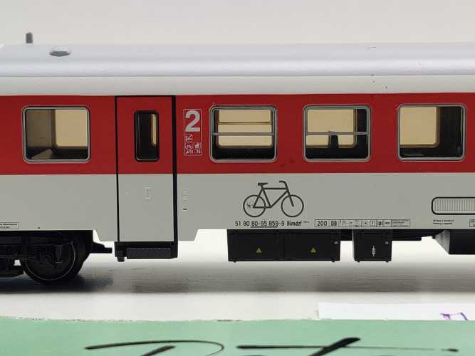 Märklin H0 AC 43303 Steuerwagen 2.Kl Bimdzf269.2 / Licht / NEM / DB
