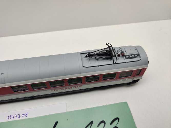 Märklin H0 AC 43308 Speisewagen WRmz135.0 / LED-Licht / MFX/Sound / NEM / DB