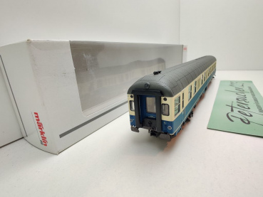 Märklin H0 AC 43335 (2) Mitteleinstiegs-Steuerwg 2.Kl BDylf457 / NEM / DB / OVP weiß