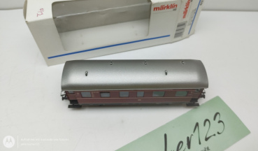 Märklin H0 AC 4335 Einheitsnebenbahnwagen 2.Kl Bi NEM / DB / OVP weiß