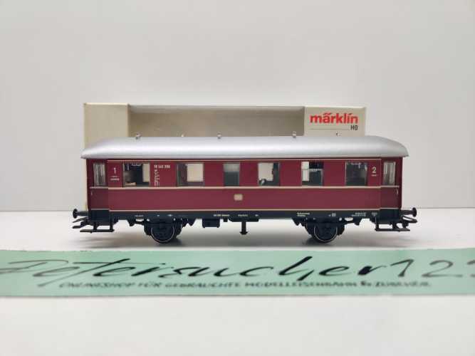 Märklin H0 AC 43351 Einheits-Nebenbahnwagen 1.-2.Kl ABi / NEM / DB / OVP