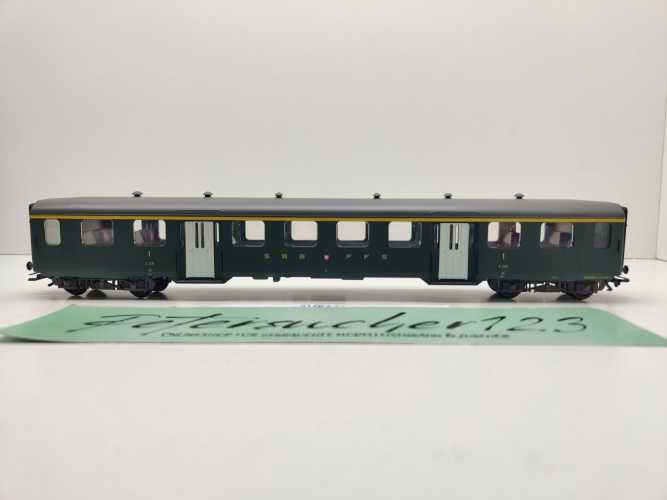 Märklin H0 AC 43360 Leichtstrahlwagen 1.Kl A / NEM / SBB