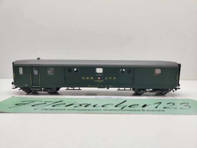 Märklin H0 AC 43389-05 Leichtstrahl-Gepäckwagen D aus Set / NEM / SBB