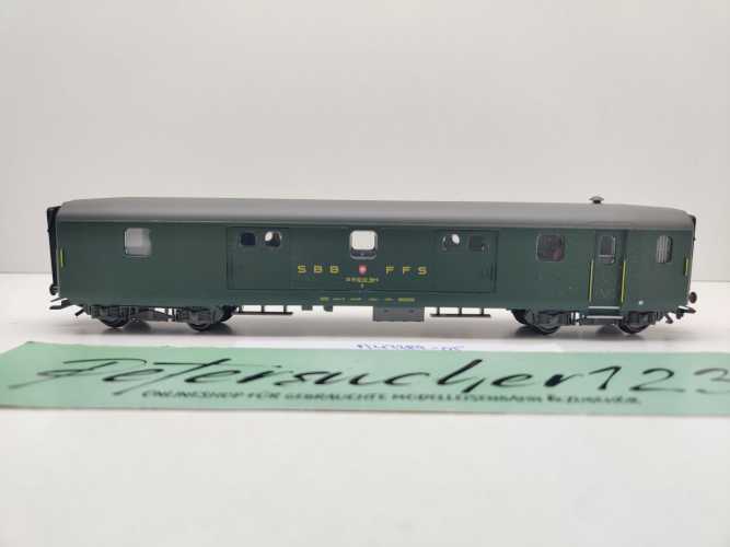 Märklin H0 AC 43389-05 Leichtstrahl-Gepäckwagen D aus Set / NEM / SBB