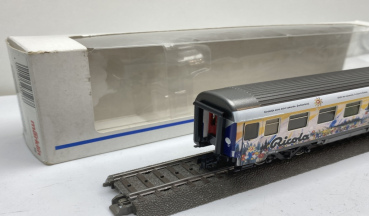 Märklin H0 AC 43526 Schnellzugwagen "Ricola" 2.Kl B11 / NEM / SNCB / OVP weiß