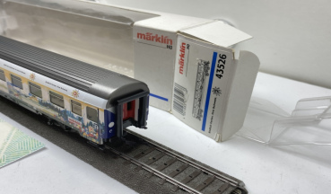 Märklin H0 AC 43526 Schnellzugwagen "Ricola" 2.Kl B11 / NEM / SNCB / OVP weiß