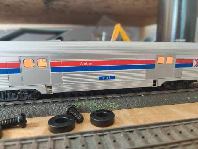 Märklin H0 AC 43600-1 Amtrak Streamliner Gepäckwagen aus Set / Licht / NEM / AMTK