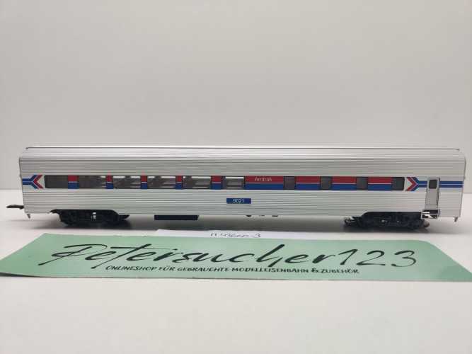 Märklin H0 AC 43600-3 Amtrak Streamliner Speisewagen aus Set / Licht / NEM / AMTK