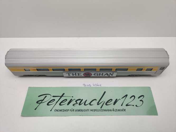 Märklin H0 AC 43601 Umbau zu "the Ghan" Großraum-/Sitzwagen mit Innenbeleuchtung / NEM