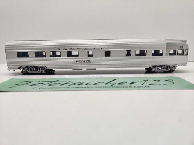Märklin H0 AC 43604 Observation car Streamliner / Licht / NEM / AT&SF