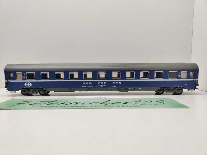 Märklin H0 AC 43610 Liegewagen Eurofirma 2.Kl Bcm / NEM / SBB