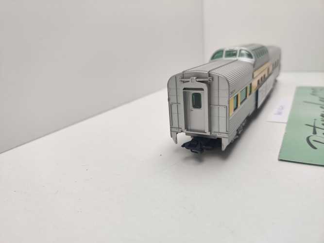 Märklin H0 AC 43614 Umbau zu "the Ghan" Aussichtswagen / Innenbeleuchtung / NEM