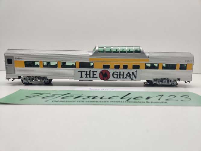 Märklin H0 AC 43614 Umbau zu "the Ghan" Aussichtswagen / Innenbeleuchtung / NEM