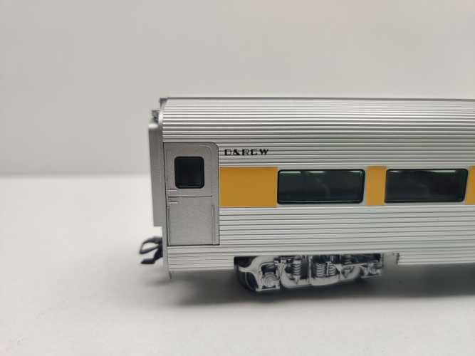 Märklin H0 AC 43614 Umbau zu "the Ghan" Aussichtswagen / Innenbeleuchtung / NEM