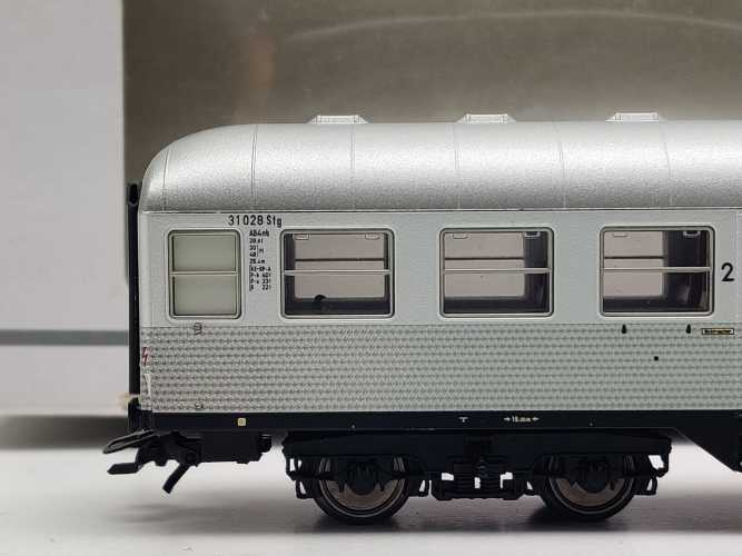 Märklin H0 AC 43810 Nahverkehrswagen "Silberling" 1.-2.Kl / NEM / DB / OVP